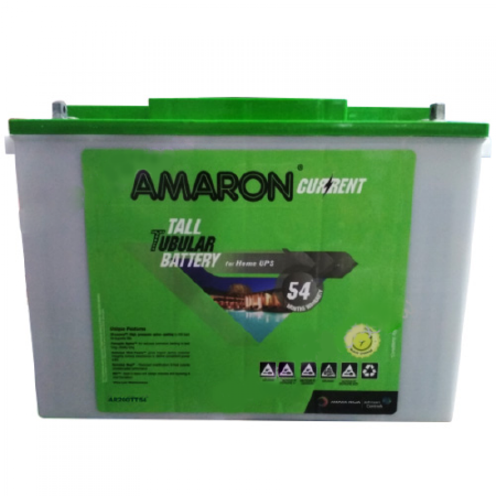 Battery current. Amaron.