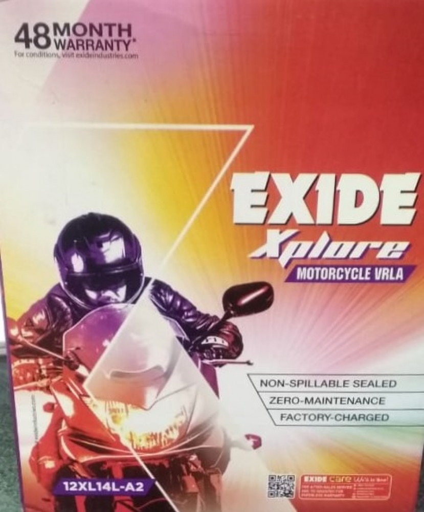 exide bikerz 9ah battery