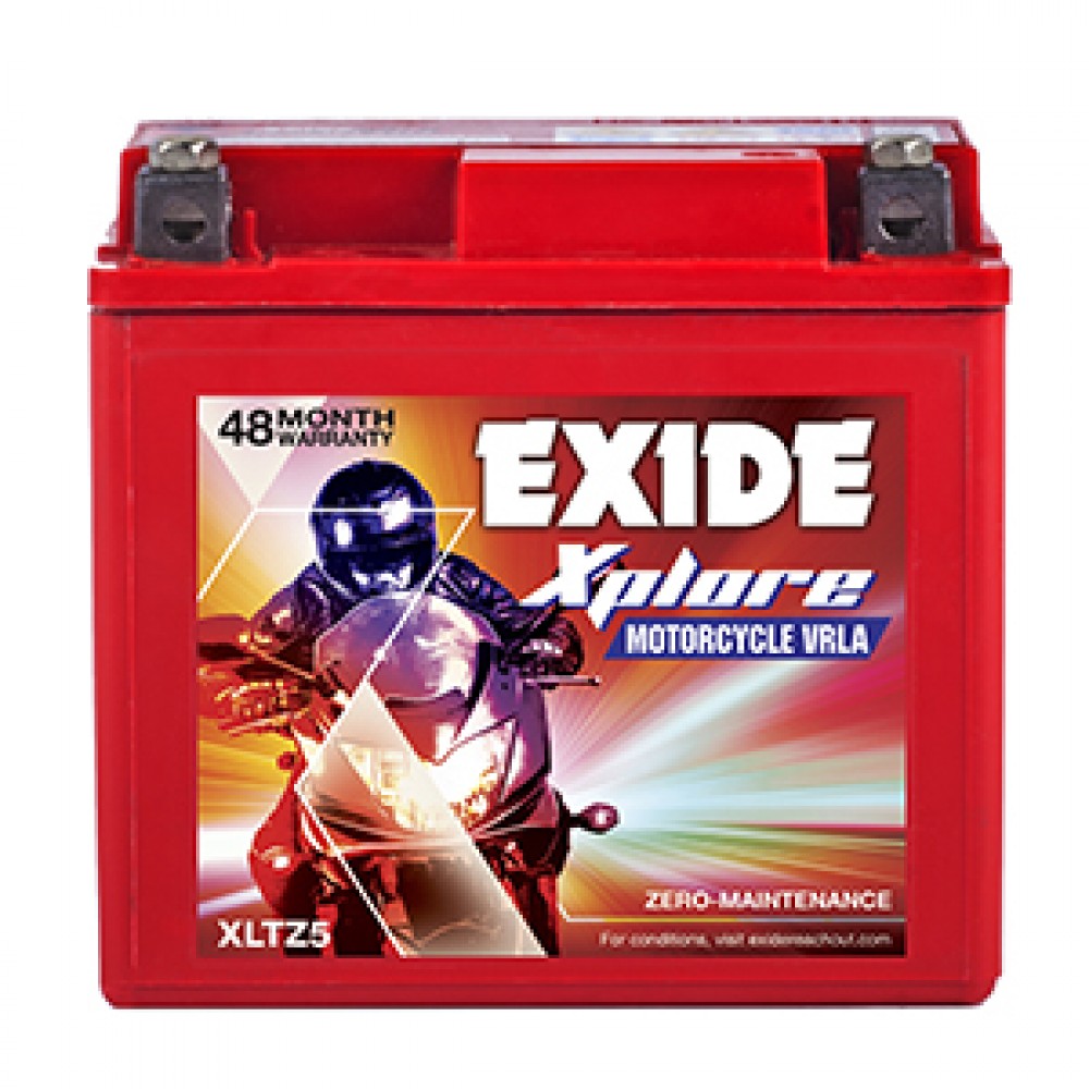 Exide Xplore XLTZ5 Battery Price From Rs.1,300, Buy Exide Xplore XLTZ5 Two  Wheeler Battery